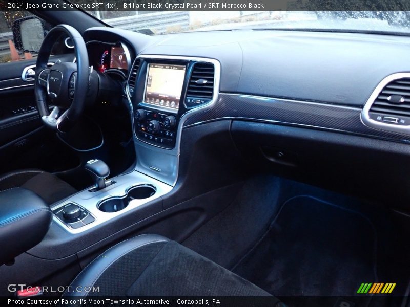 Brilliant Black Crystal Pearl / SRT Morocco Black 2014 Jeep Grand Cherokee SRT 4x4