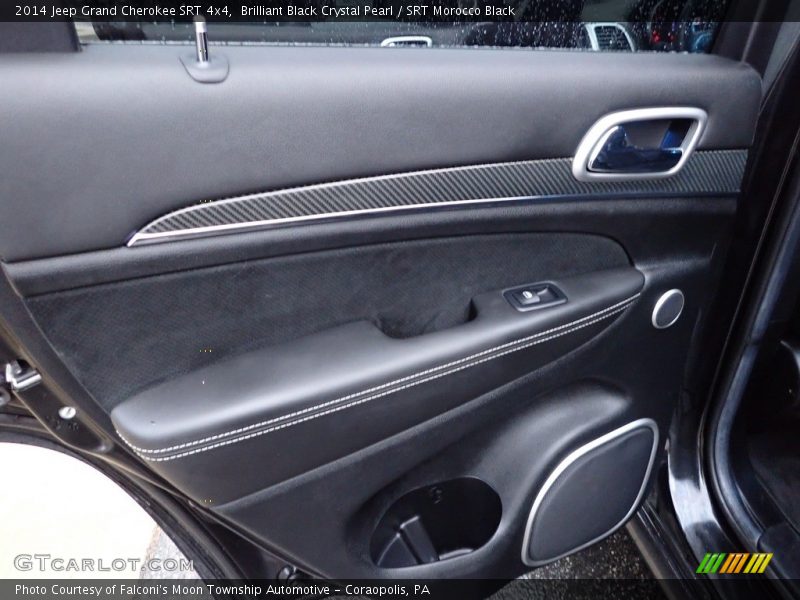 Brilliant Black Crystal Pearl / SRT Morocco Black 2014 Jeep Grand Cherokee SRT 4x4