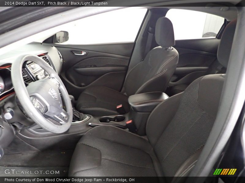 Pitch Black / Black/Light Tungsten 2014 Dodge Dart SXT