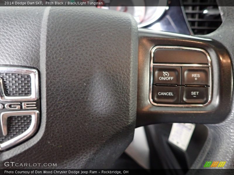 Pitch Black / Black/Light Tungsten 2014 Dodge Dart SXT