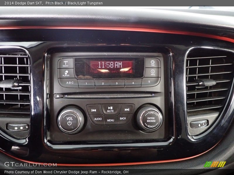 Pitch Black / Black/Light Tungsten 2014 Dodge Dart SXT