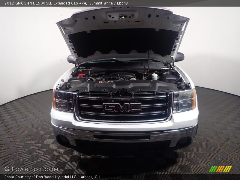 Summit White / Ebony 2012 GMC Sierra 1500 SLE Extended Cab 4x4