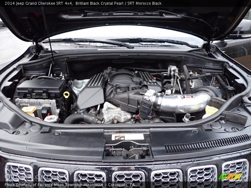 Brilliant Black Crystal Pearl / SRT Morocco Black 2014 Jeep Grand Cherokee SRT 4x4