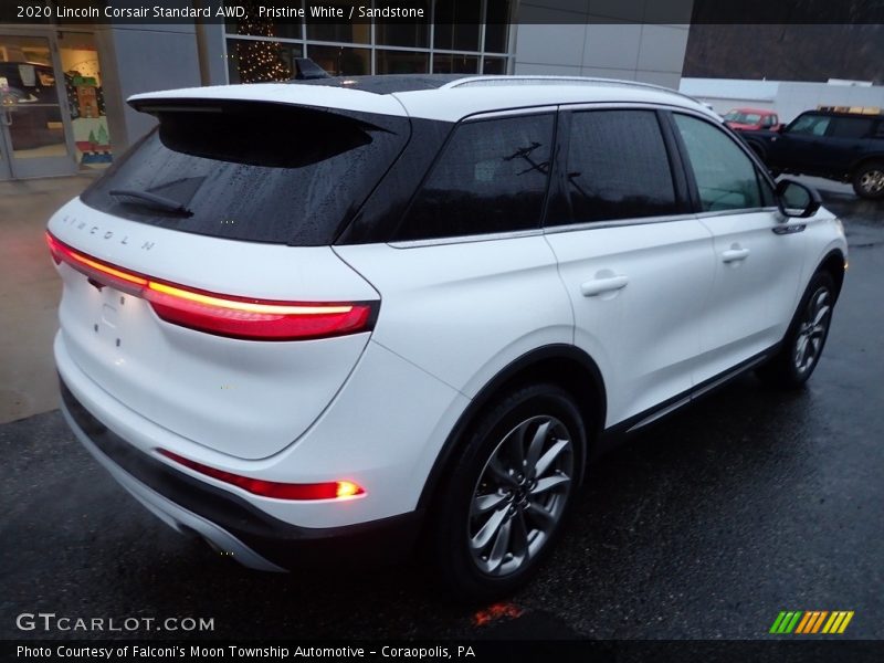 Pristine White / Sandstone 2020 Lincoln Corsair Standard AWD