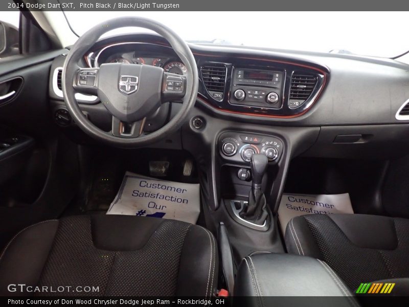 Pitch Black / Black/Light Tungsten 2014 Dodge Dart SXT
