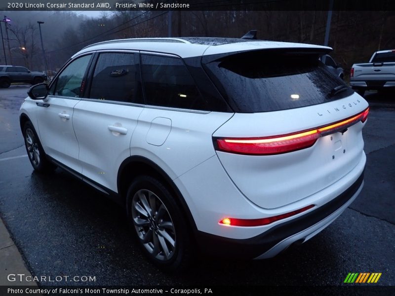 Pristine White / Sandstone 2020 Lincoln Corsair Standard AWD
