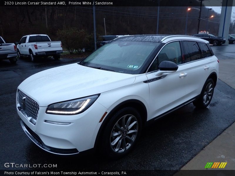 Pristine White / Sandstone 2020 Lincoln Corsair Standard AWD