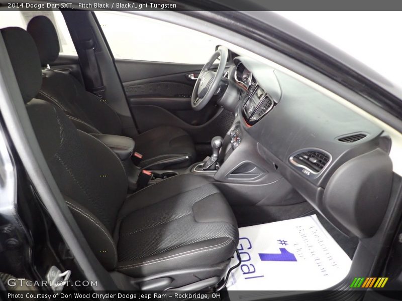 Pitch Black / Black/Light Tungsten 2014 Dodge Dart SXT