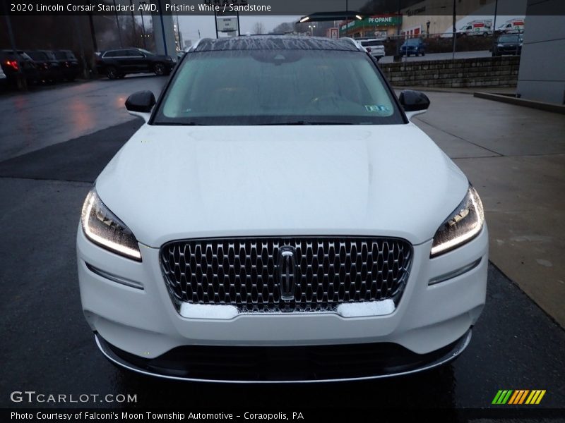 Pristine White / Sandstone 2020 Lincoln Corsair Standard AWD