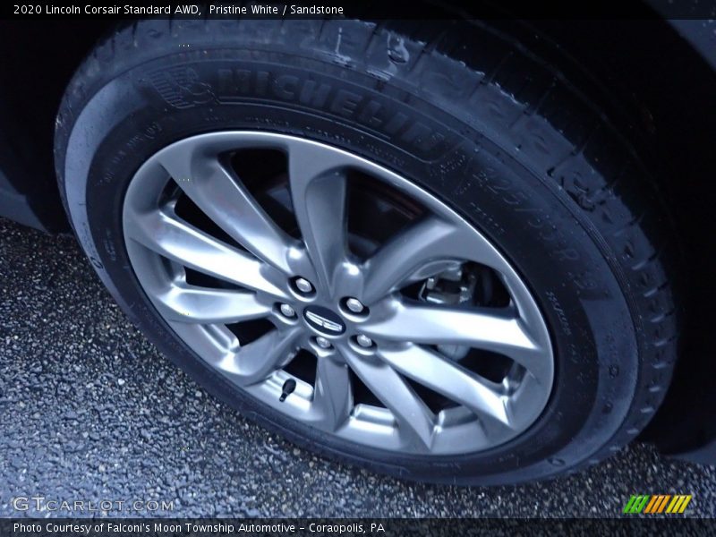 Pristine White / Sandstone 2020 Lincoln Corsair Standard AWD