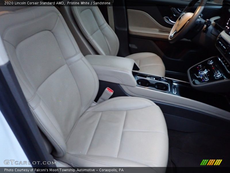 Pristine White / Sandstone 2020 Lincoln Corsair Standard AWD