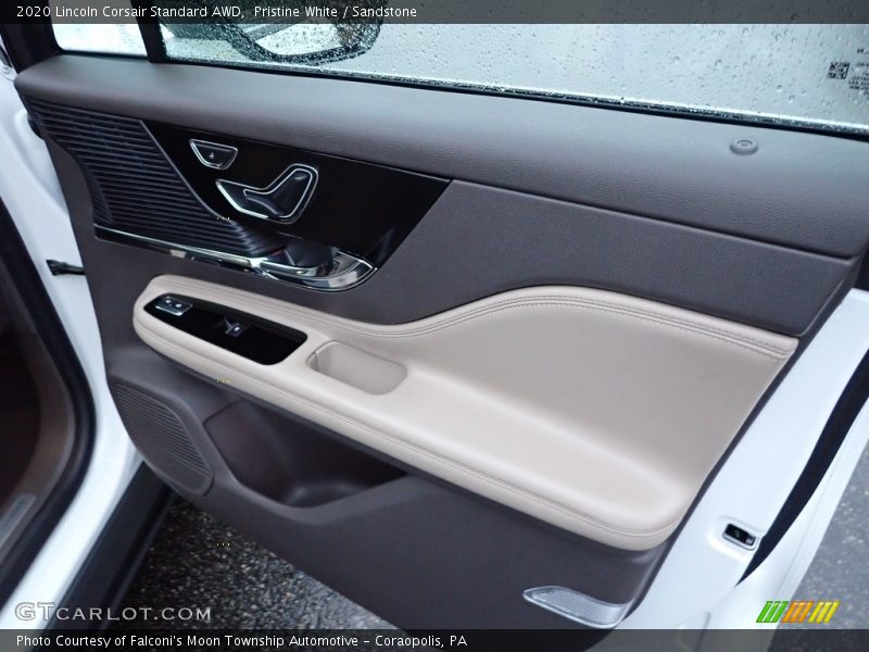 Pristine White / Sandstone 2020 Lincoln Corsair Standard AWD