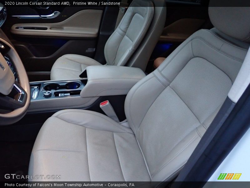 Pristine White / Sandstone 2020 Lincoln Corsair Standard AWD