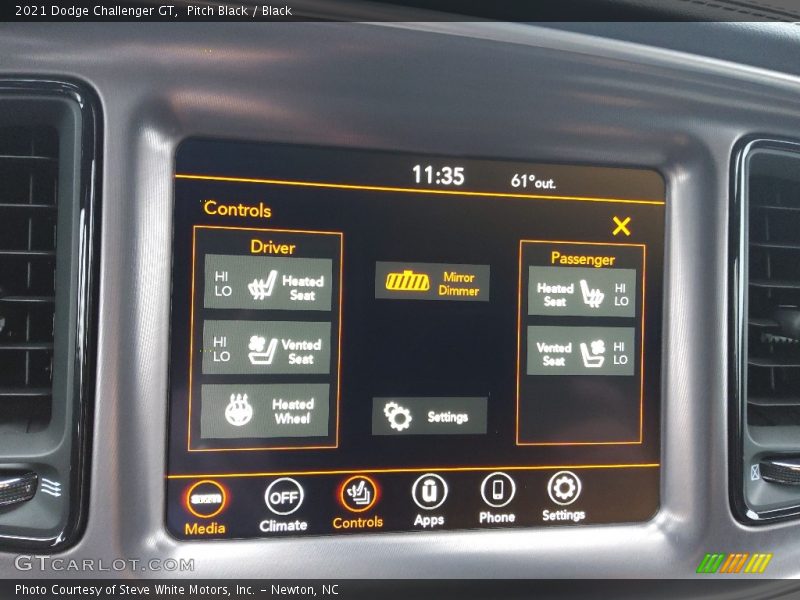 Pitch Black / Black 2021 Dodge Challenger GT