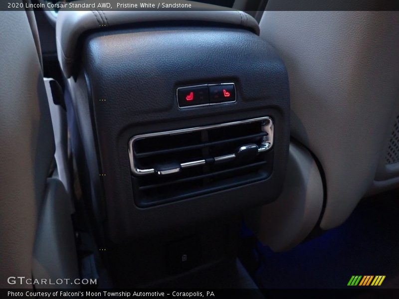 Pristine White / Sandstone 2020 Lincoln Corsair Standard AWD