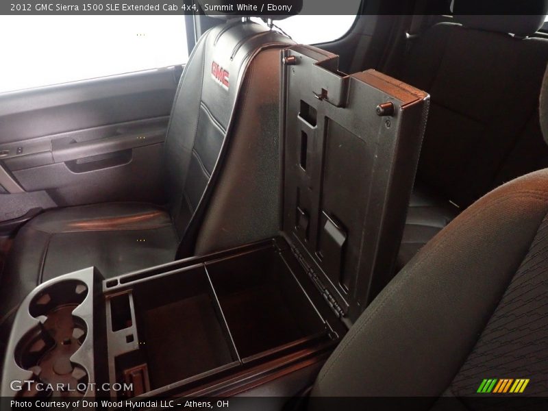 Summit White / Ebony 2012 GMC Sierra 1500 SLE Extended Cab 4x4