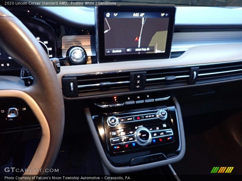 Pristine White / Sandstone 2020 Lincoln Corsair Standard AWD