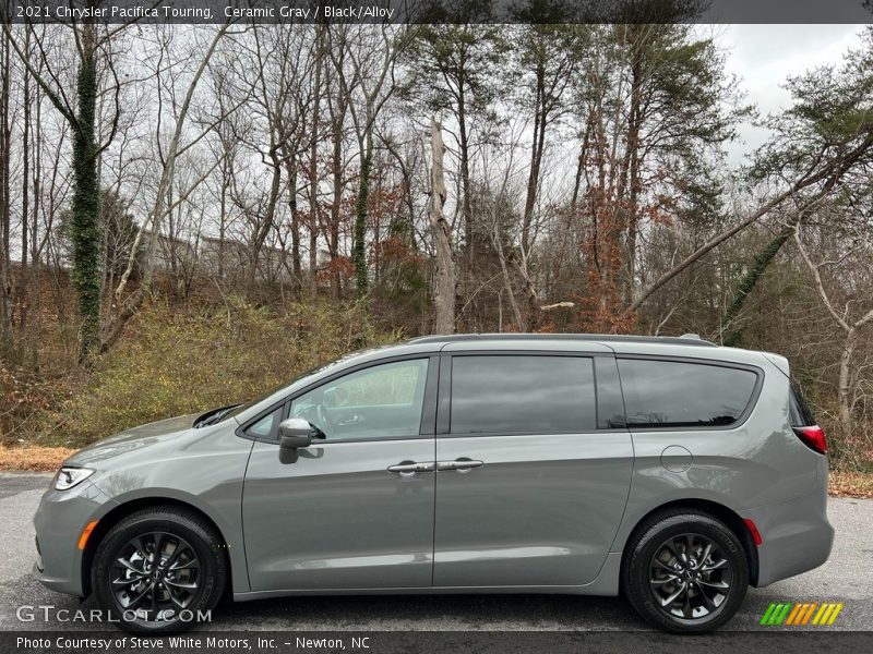 Ceramic Gray / Black/Alloy 2021 Chrysler Pacifica Touring