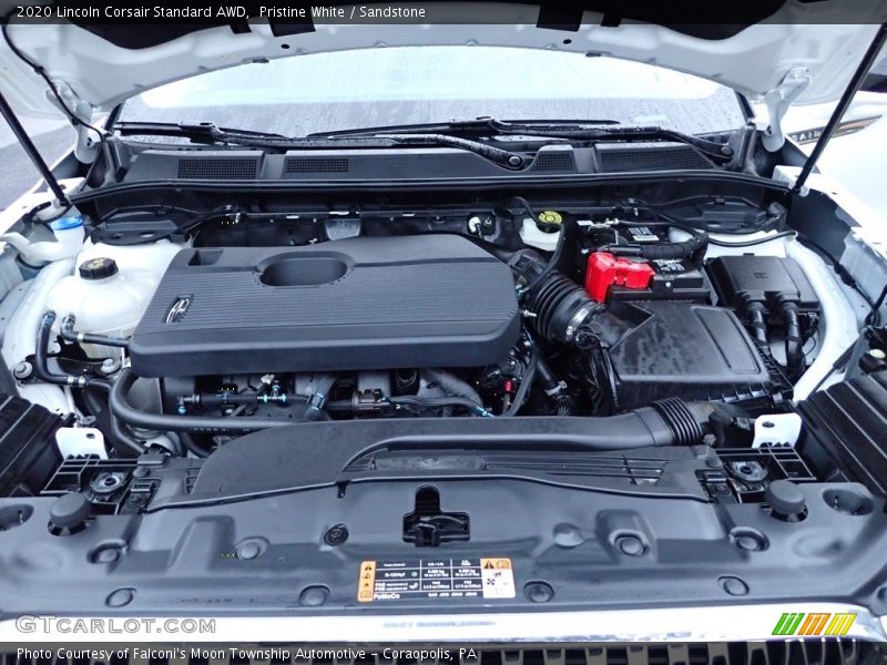 Pristine White / Sandstone 2020 Lincoln Corsair Standard AWD