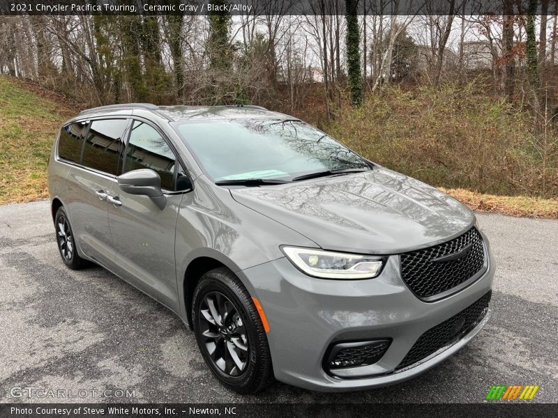 Ceramic Gray / Black/Alloy 2021 Chrysler Pacifica Touring