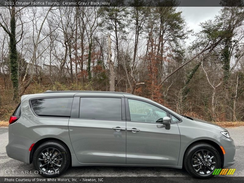 Ceramic Gray / Black/Alloy 2021 Chrysler Pacifica Touring