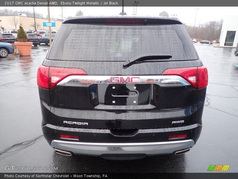 Ebony Twilight Metallic / Jet Black 2017 GMC Acadia Denali AWD