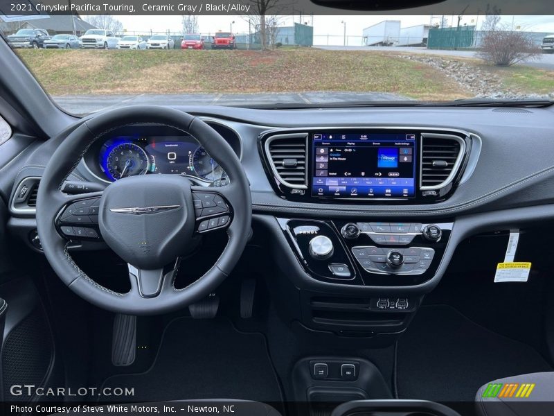 Ceramic Gray / Black/Alloy 2021 Chrysler Pacifica Touring
