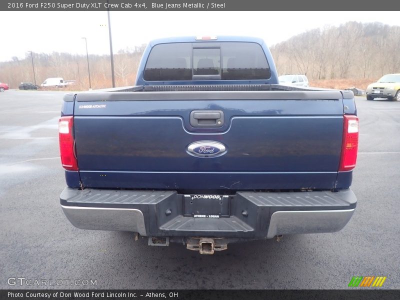 Blue Jeans Metallic / Steel 2016 Ford F250 Super Duty XLT Crew Cab 4x4