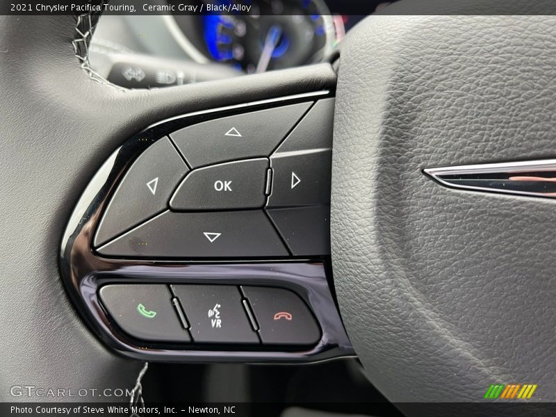 Ceramic Gray / Black/Alloy 2021 Chrysler Pacifica Touring