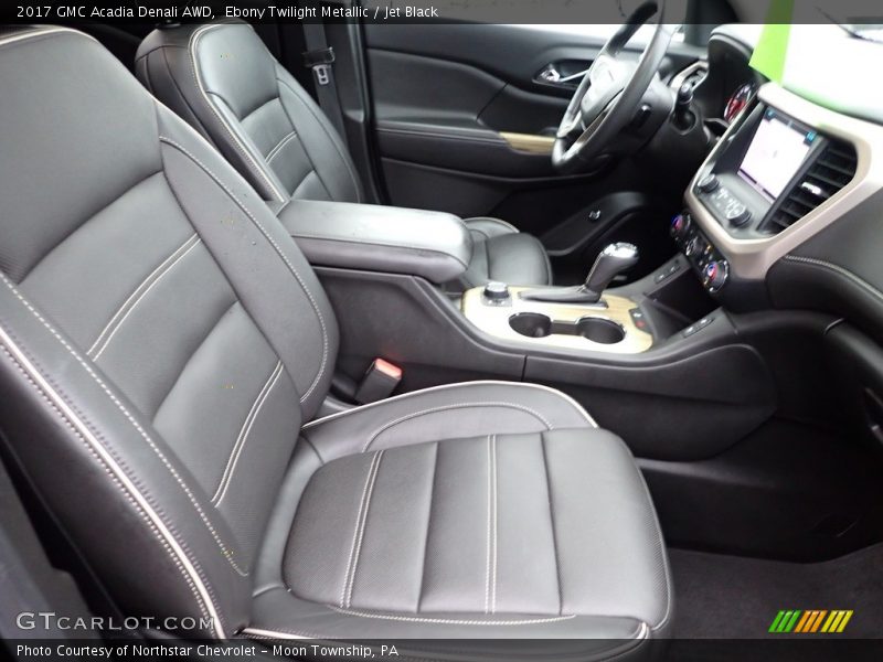 Ebony Twilight Metallic / Jet Black 2017 GMC Acadia Denali AWD