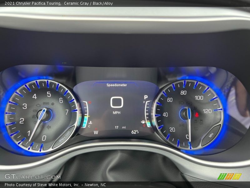 Ceramic Gray / Black/Alloy 2021 Chrysler Pacifica Touring