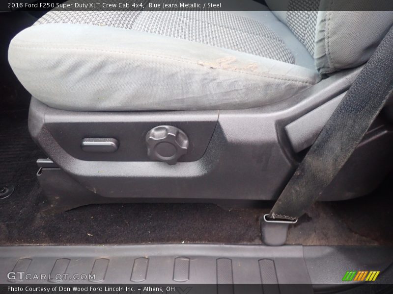 Blue Jeans Metallic / Steel 2016 Ford F250 Super Duty XLT Crew Cab 4x4