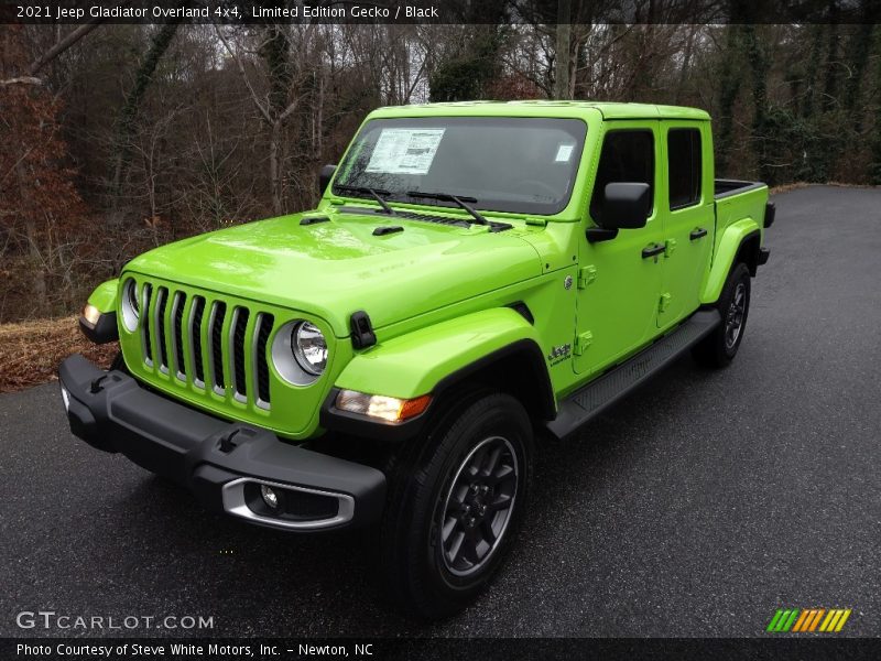Limited Edition Gecko / Black 2021 Jeep Gladiator Overland 4x4