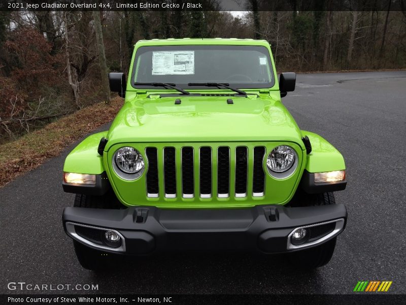 Limited Edition Gecko / Black 2021 Jeep Gladiator Overland 4x4