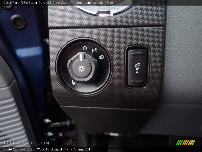 Blue Jeans Metallic / Steel 2016 Ford F250 Super Duty XLT Crew Cab 4x4