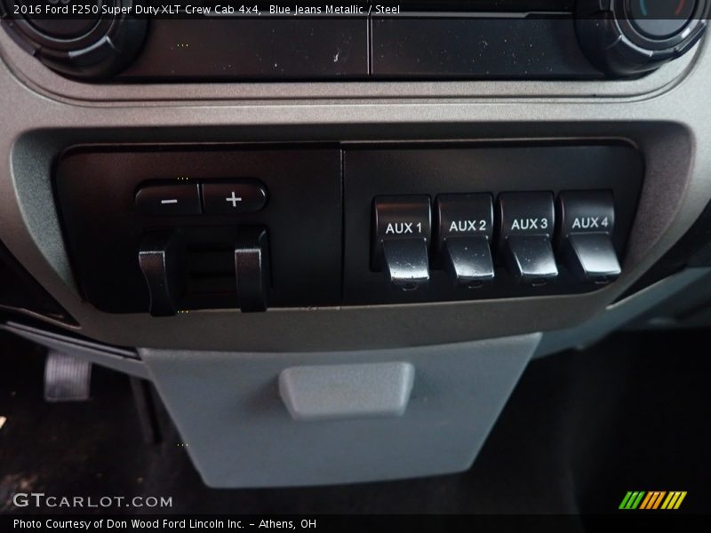 Blue Jeans Metallic / Steel 2016 Ford F250 Super Duty XLT Crew Cab 4x4