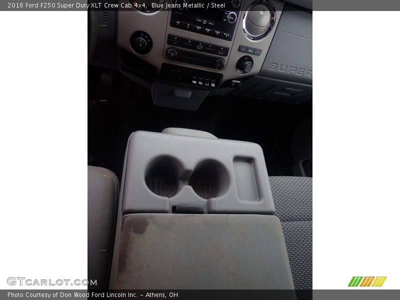 Blue Jeans Metallic / Steel 2016 Ford F250 Super Duty XLT Crew Cab 4x4