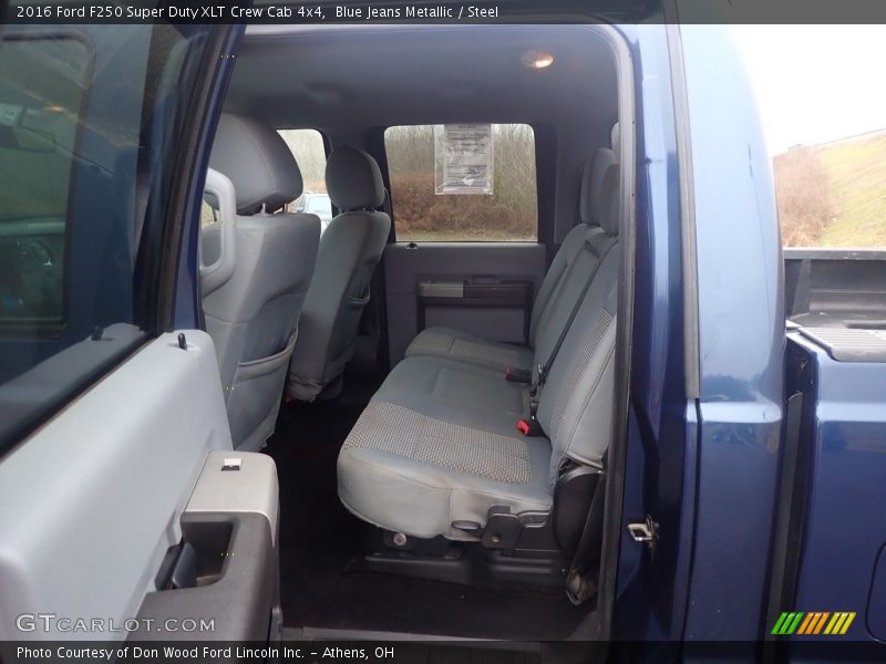 Blue Jeans Metallic / Steel 2016 Ford F250 Super Duty XLT Crew Cab 4x4