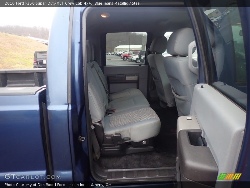 Blue Jeans Metallic / Steel 2016 Ford F250 Super Duty XLT Crew Cab 4x4