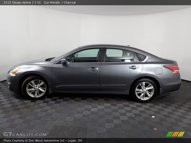 Gun Metallic / Charcoal 2015 Nissan Altima 2.5 SV