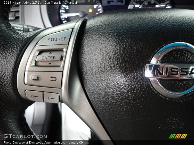 Gun Metallic / Charcoal 2015 Nissan Altima 2.5 SV