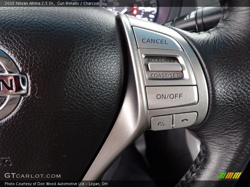 Gun Metallic / Charcoal 2015 Nissan Altima 2.5 SV