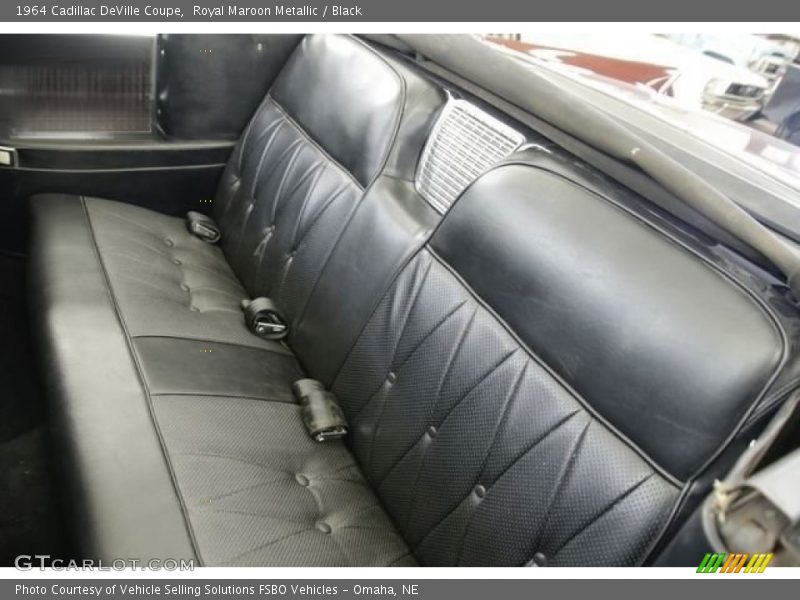 Rear Seat of 1964 DeVille Coupe