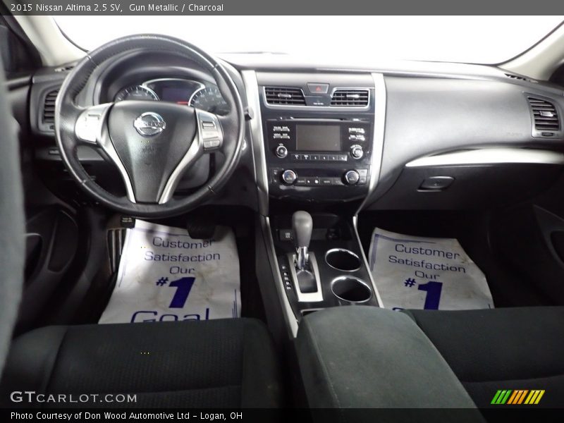 Gun Metallic / Charcoal 2015 Nissan Altima 2.5 SV