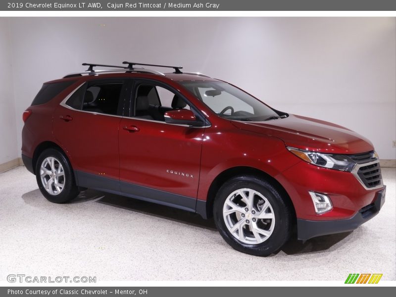 Cajun Red Tintcoat / Medium Ash Gray 2019 Chevrolet Equinox LT AWD