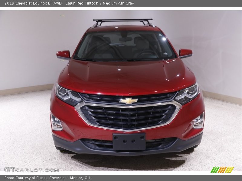 Cajun Red Tintcoat / Medium Ash Gray 2019 Chevrolet Equinox LT AWD