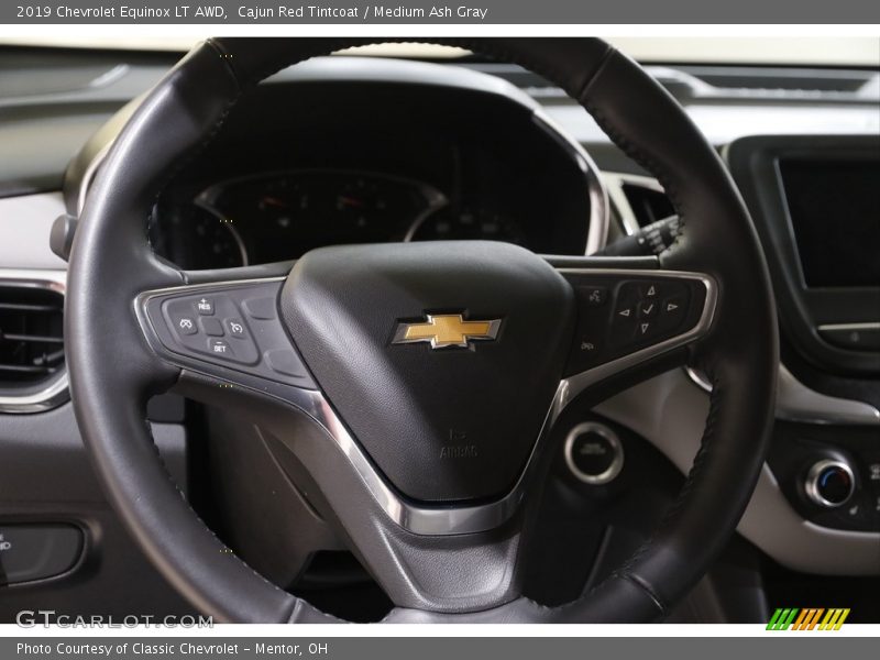 Cajun Red Tintcoat / Medium Ash Gray 2019 Chevrolet Equinox LT AWD