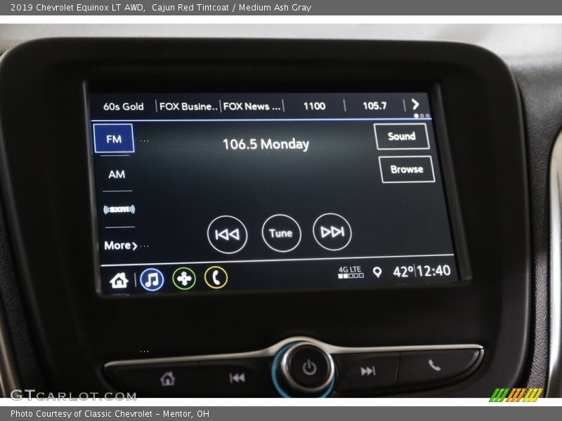 Cajun Red Tintcoat / Medium Ash Gray 2019 Chevrolet Equinox LT AWD