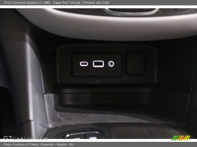 Cajun Red Tintcoat / Medium Ash Gray 2019 Chevrolet Equinox LT AWD