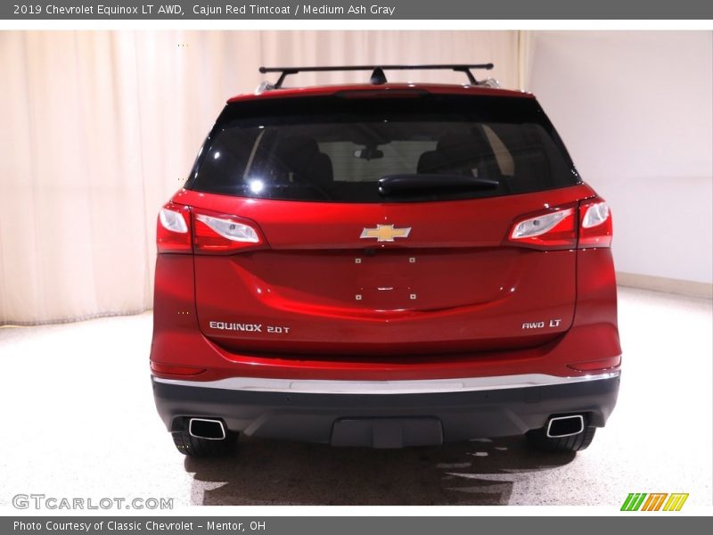 Cajun Red Tintcoat / Medium Ash Gray 2019 Chevrolet Equinox LT AWD